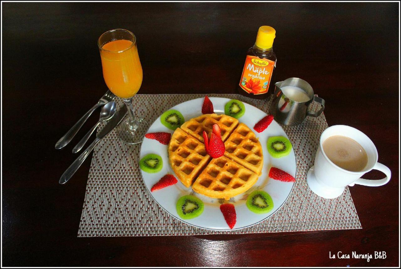 La Casa Naranja Bed And Breakfast Olón 外观 照片