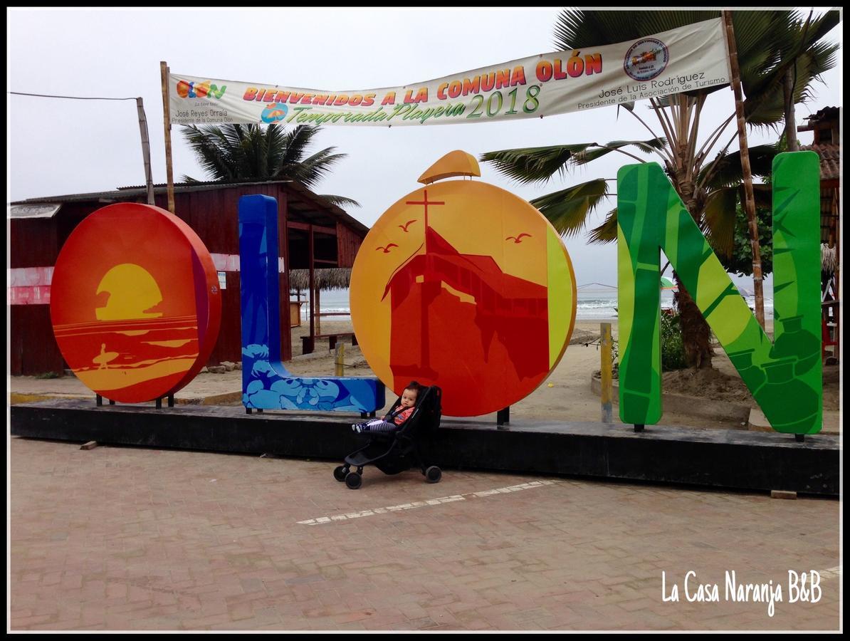 La Casa Naranja Bed And Breakfast Olón 外观 照片